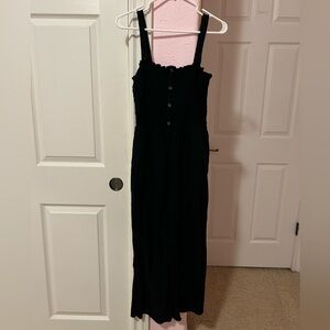 HOLLISTER BLACK SLEEVELESS JUMPSUIT